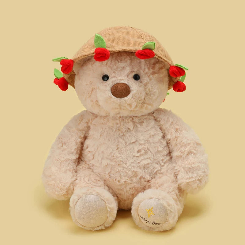 RoseBear™-Convertible Teddy with Flower Bouquet